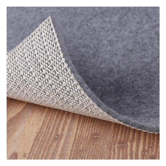 Non Slip Rug Pad Grippers - 9x12 Ft, 1/8" Thick, (Felt + Rubber) Double Layers Area Carpet Mat Tap, Provides Protection and Cushioning for Hardwood or Tile Floors
