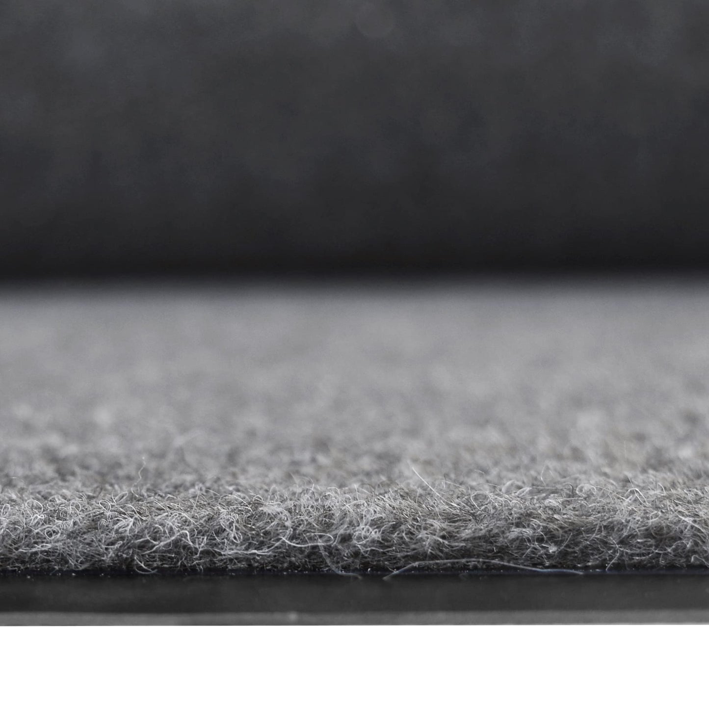 iCustomRug Heavy Duty Interior/Exterior Waterproof Utility Plush Pile Vinyl Back Runner,Mats,Area Rug, Non-Slip,70 Custom Sizes for Doorway,Balcony,Hallway,Commercial,Retail Space 3' X 20' Grey