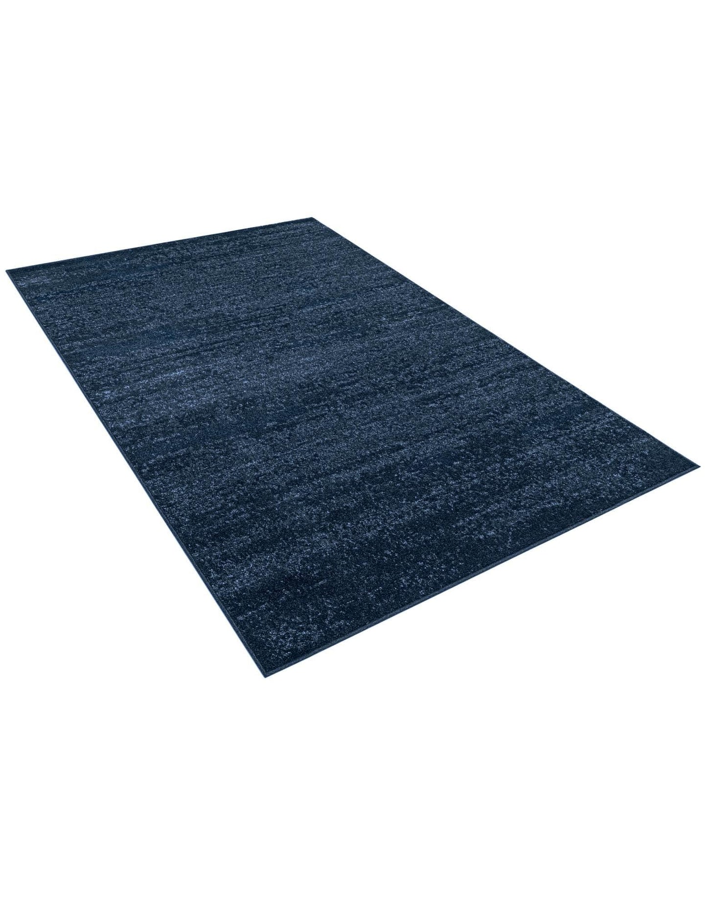 Rugs.com Angelica Collection Rug – 5' x 8' Navy Blue Medium Rug Perfect for Bedrooms, Dining Rooms, Living Rooms