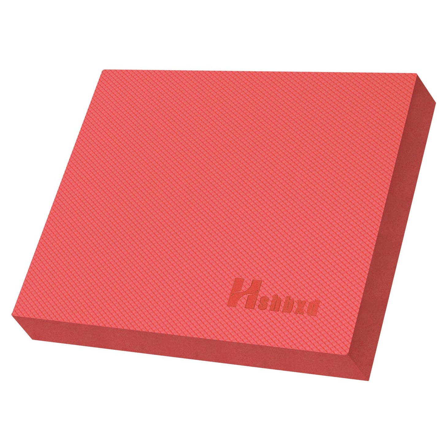 Professional Balance Pad, Nonslip Foam Exercise Balance Pad Cushion for Physical Therapy, Foam Balance Mat for Exercise, Yoga, Fitness, Stability Training and Stretching (Red, 15.7 * 13.0 * 2in)