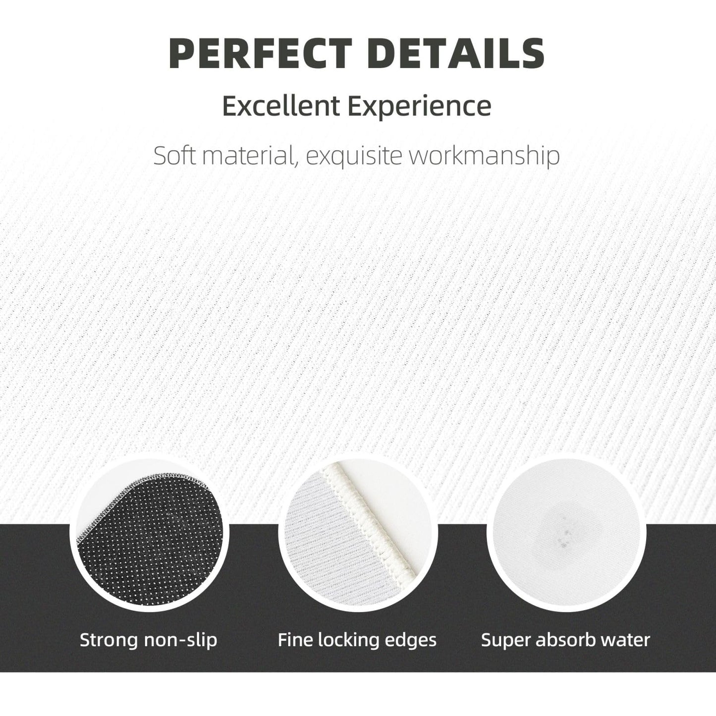Scczsin White Turquoise Marble Kitchen Rugs Microfiber Floor Mats Cushioned Carpet Runner Rug for Laundry Bathroom Living Room, 2 Piece Set 17"X 47" + 17"X 30"