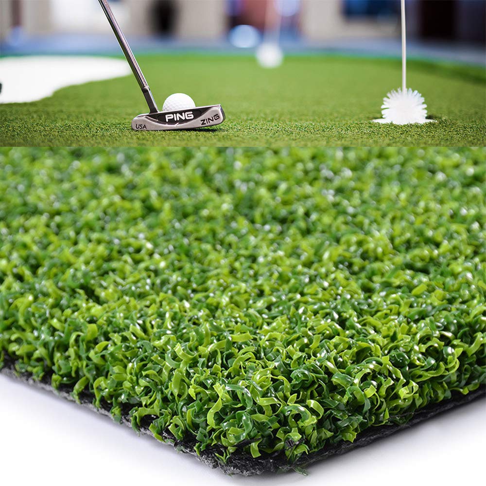 Artificial Turf Putting Green,5x10 ft Indoor Outdoor Golf Putting Turf Practice Mat,Durable Artificial Putting Grass for Home Backyard Patio Golf Practice