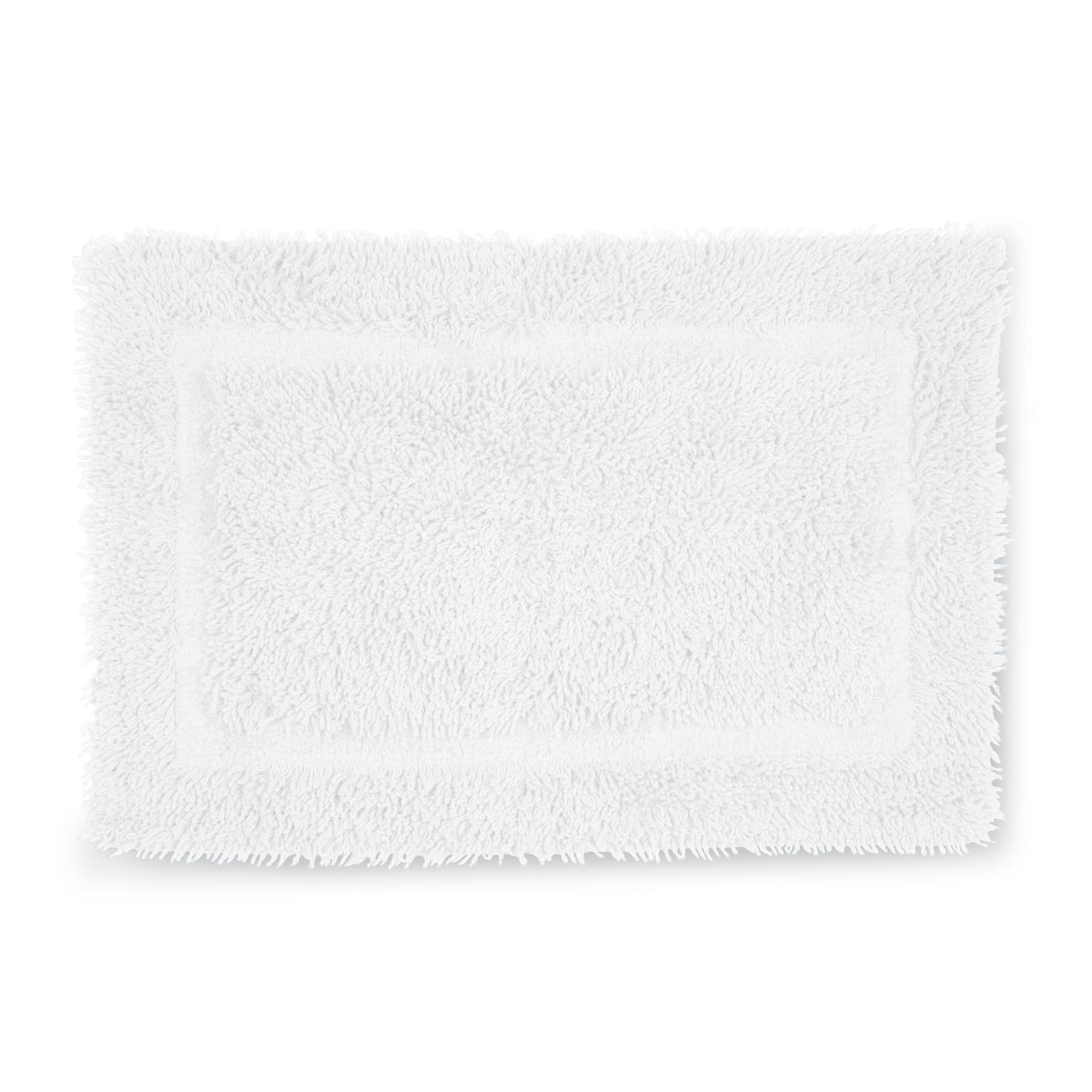 Martex 100% Cotton Ringspun Bath Rug | Super Soft | Super Absorbent | Essential Bathroom Rugs | Non-Slip Bath Mat | Quick Drying Bath Mat | White