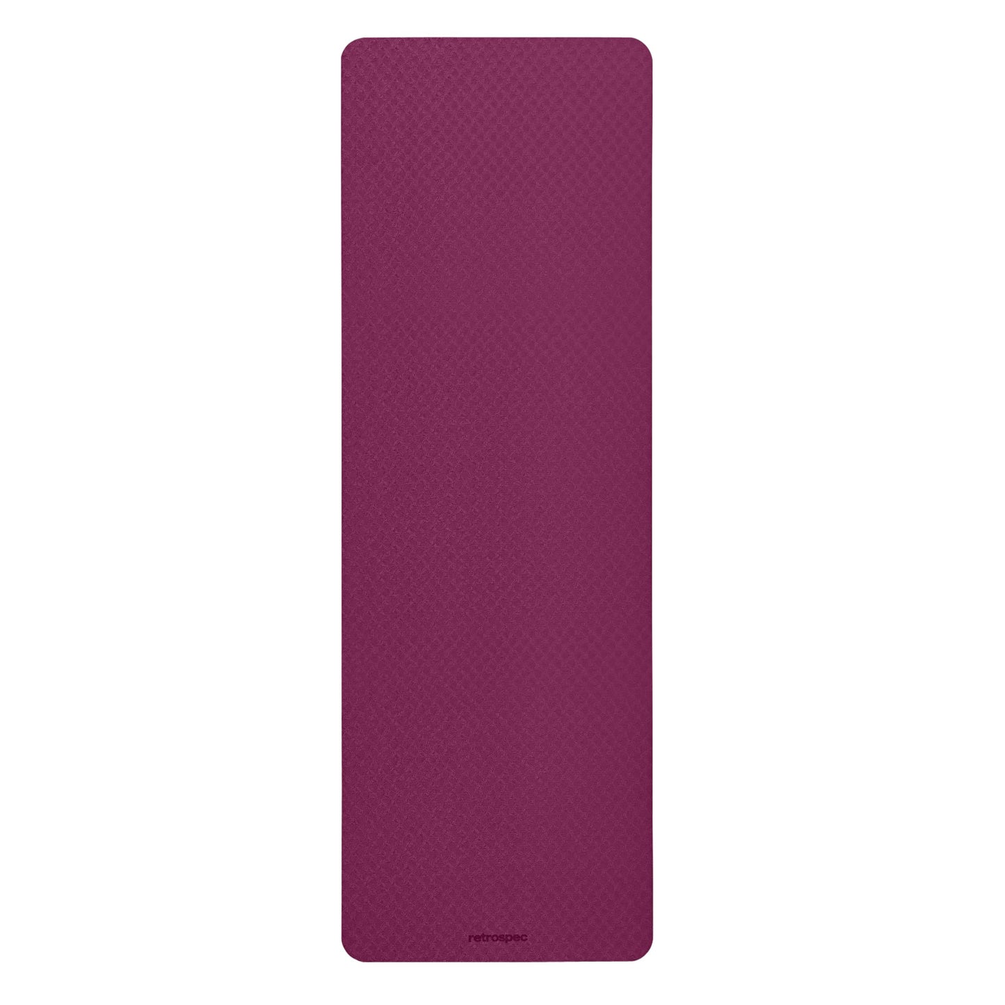 Retrospec Zuma Yoga Mat | 1/2 Inch Thick Non Slip Workout Mat | TPE Exercise Mat for Yoga, Pilates & Stretching | 72x24in