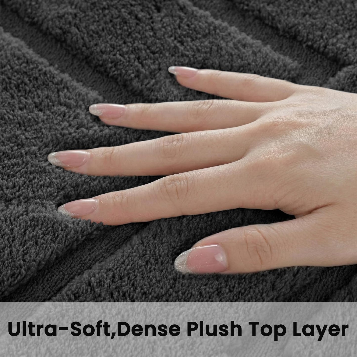 Sour Lemon 8x10 Area Rugs for Living Room, Washable Grey Rugs for Bedroom Large Soft Area Rugs Indoor, Modern Non Slip Rug Carpet for Bedroom Kids Room Dorm Dining Room Office Home Decor