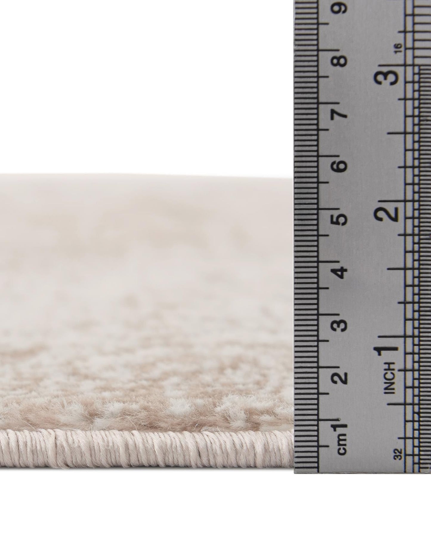 Rugs.com Monte Carlo Collection Rug – 5' x 8' Beige Medium Rug Perfect for Living Rooms, Large Dining Rooms, Open Floorplans