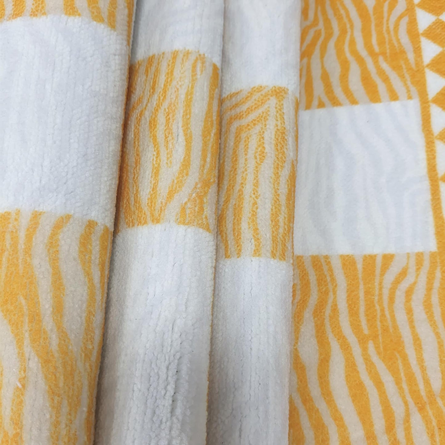 Lacomfy Checkered Rug Carpet 5x6.6Ft Modern Abstract Zebra Mat for Kids Boys Girls Bedroom Farmhouse Living Room Office Entryway Decor, Chic Stripe and Checkerboard, Nonslip Washable, Yellow