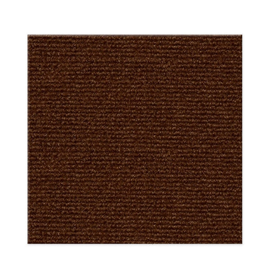 12x12 Inch Peel and Stick Carpet Tiles with Soft Pad, Self-Adhesive Removable Floor Squares for Bedroom, Office, Rental, Easy DIY Installation (10, Brown)