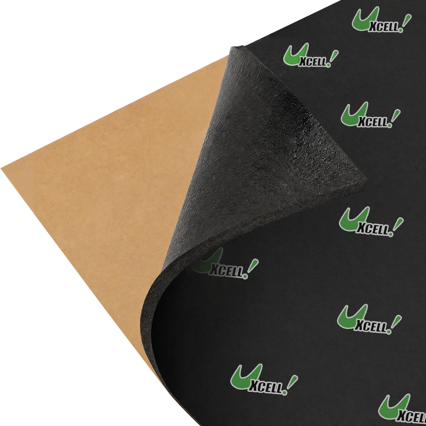 uxcell 315mil 8mm 32.29sqft Car Floor Tailgate Sound Insulation Deadener Mat 118" x 40" for Car Hood