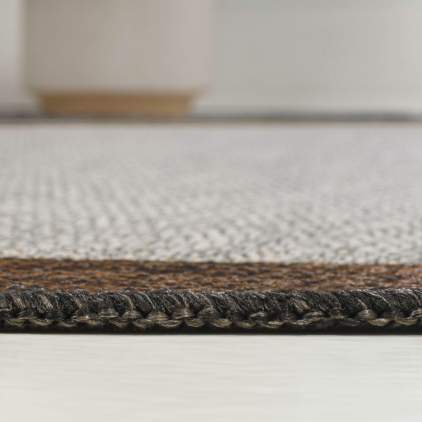 JONATHAN Y Rustic Abstract Indoor Outdoor Area Rug 6X9 Gray/Black, Wyatt Modern for Backyard, Patio, Porch, Easy-Cleaning, High Traffic, Pet-Friendly, Non-Shedding (SHP200C-6)