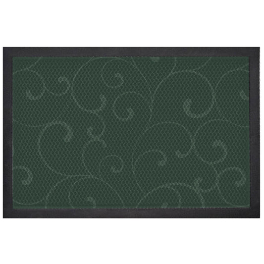 Bernini Aqua-Terra Waterproof Shoe Scraper Door Mat, Heavy Duty Mud Mat with Quick Dry Mesh, Stain Resistant Rubber, Low-Profile Dirt Grabber, Shoe Cleaning Mats for Indoor/Outdoor Entryway, 36"x 24"
