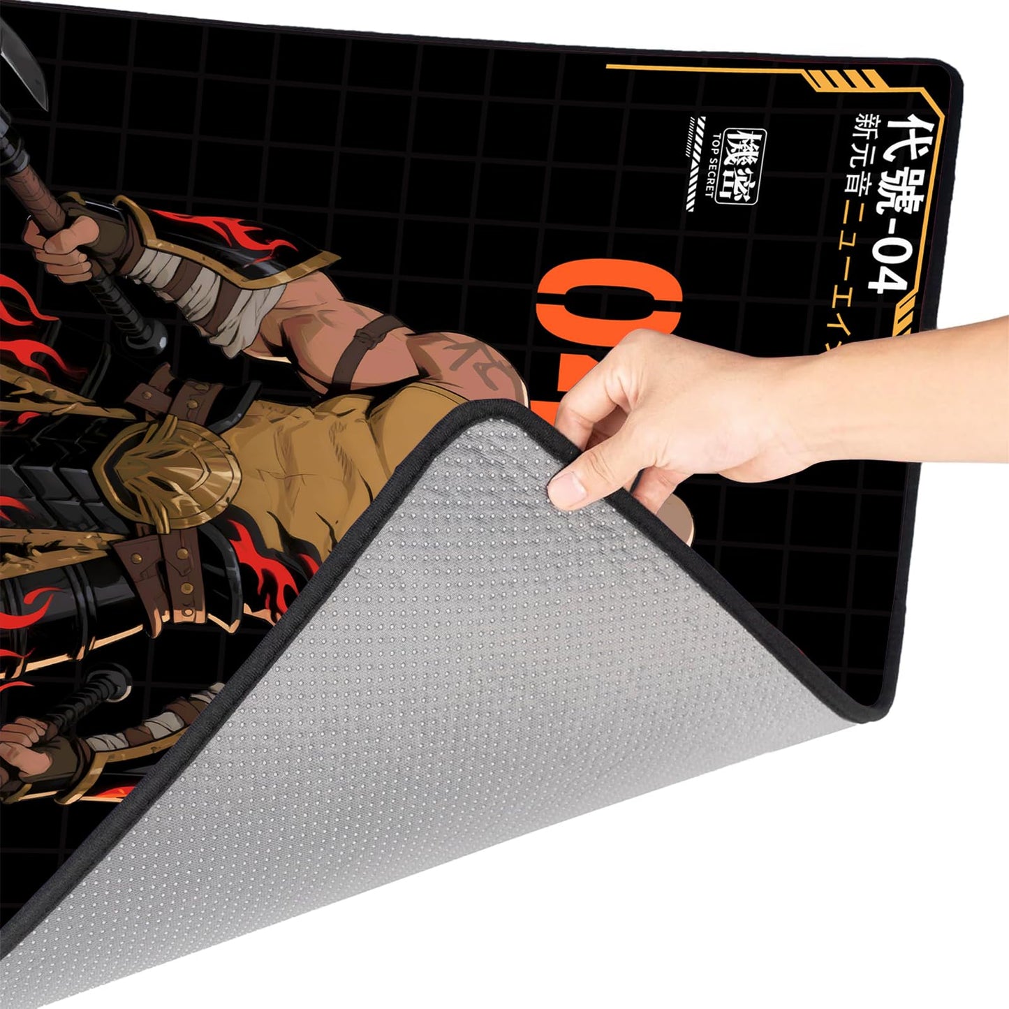 MSKGTML Office Chair Mat for Hardwood Floors, 35" x 47" for Hardwood and Tile Floors, Non-Slip Hard Floor Protector, Rolling Chair Mat, Computer Desk Chair mat, Home Office Carpet