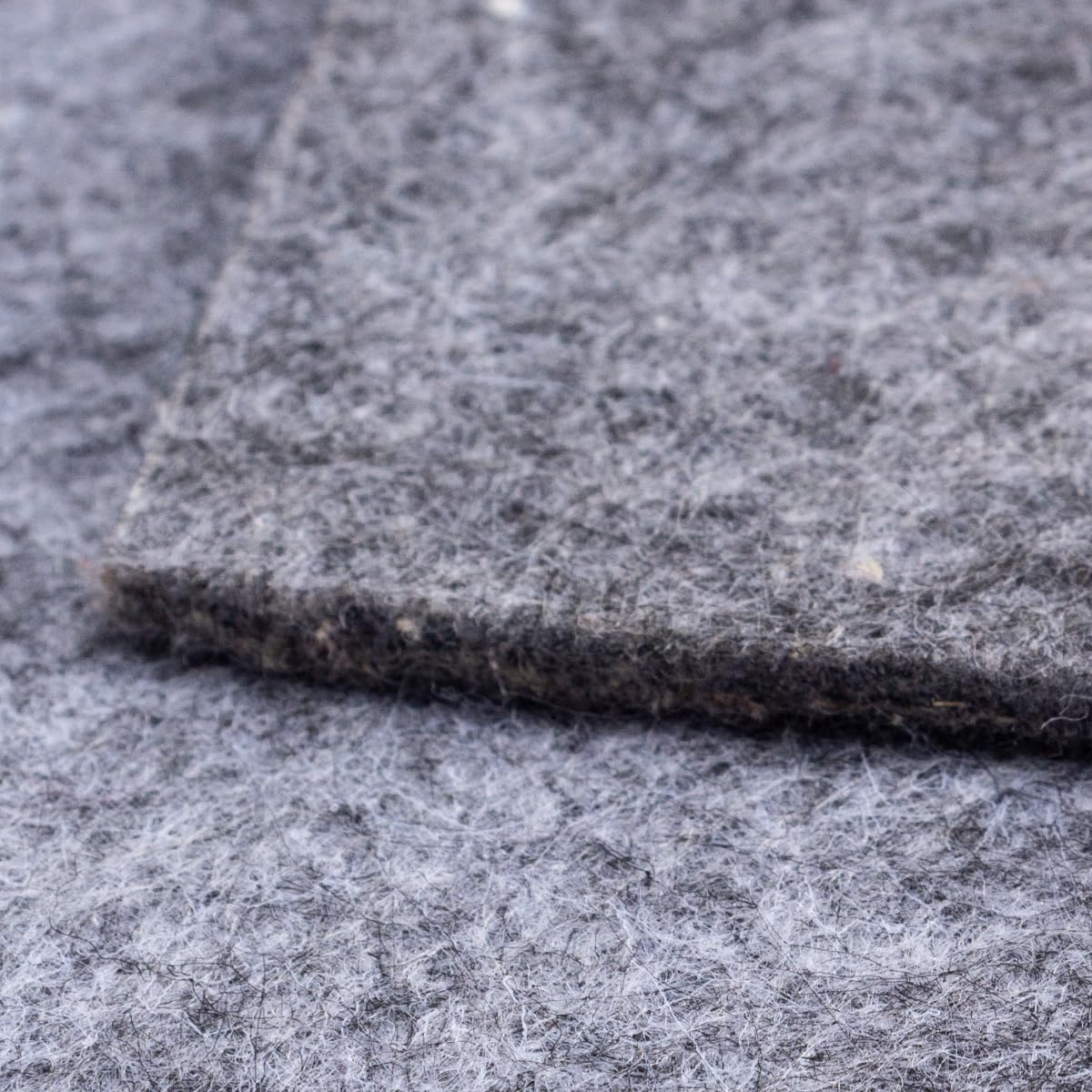 Felt Rug Pad - 1/2 4x6 Foot Extra Large Area Liner for All Floors and Trims, Thick Pad for Hardwood Floors Under Rugs, Keeps Rugs Softly and Securely in Place