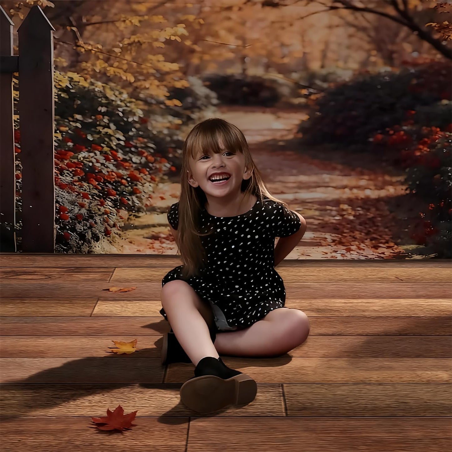 Kate Photography Floor Mat Retro Brown Wood Floor Backdrop Rubber Flooring Mat for Photographers Studio Props 5x4ft