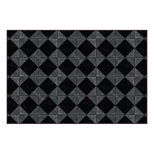 Carolina Creekhouse Vinyl Rug | Amber 076851CI | Vinyl Floor Mat | Decorative, Vintage, Waterproof, Eco-Friendly, Non-Slip | 3'x5'