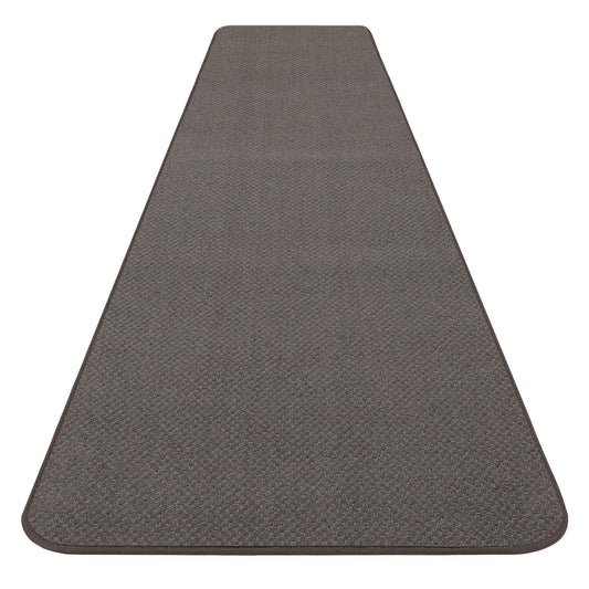 House, Home and More Skid-Resistant Carpet Runner - Gray - 10 Feet X 48 Inches