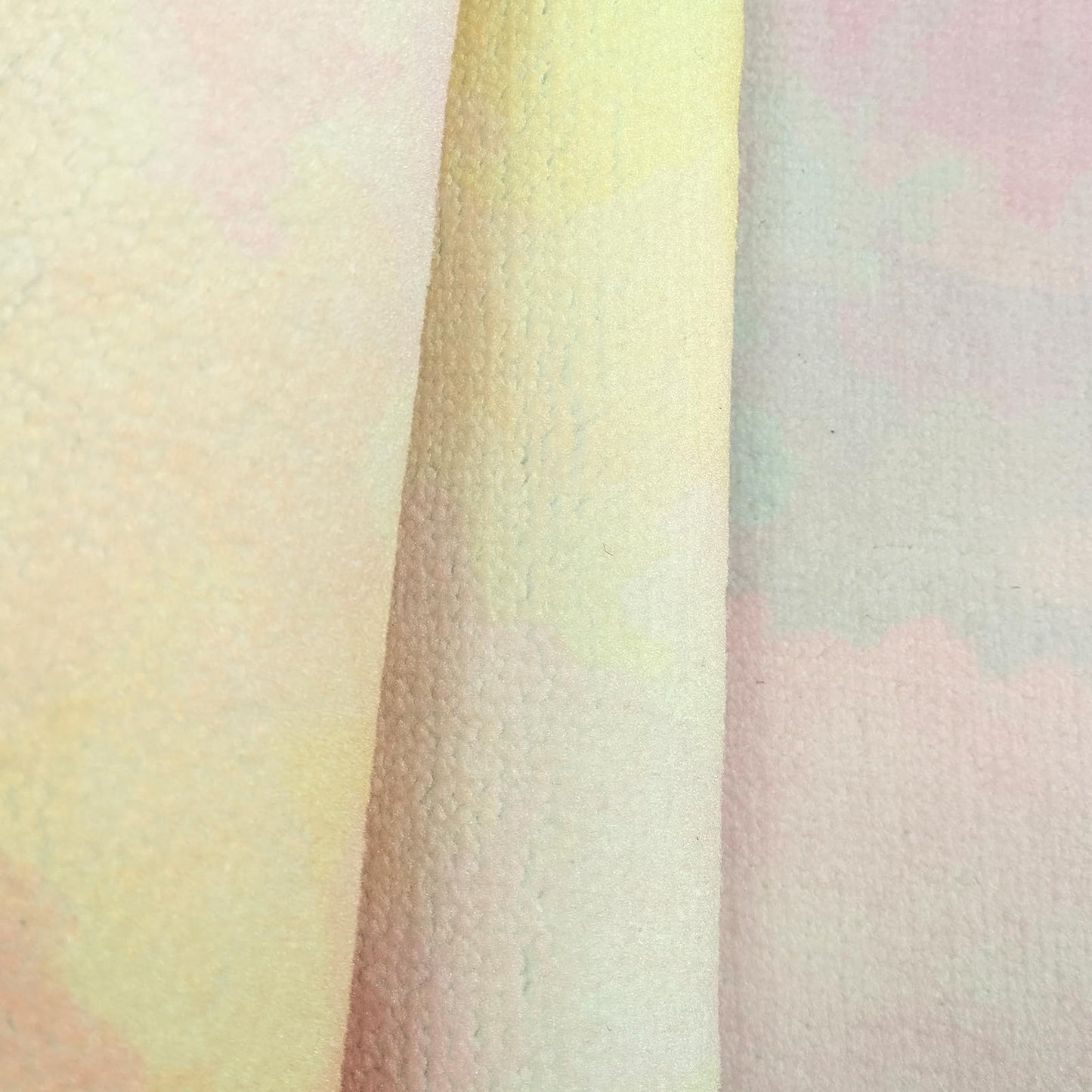 Lacomfy Pink Yellow Kids Rug 3x5Ft Soft Washable Ombre Carpet for Boys Girls Bedroom, Non-Slip Playroom Mat for Children Nursery, Neutral Modern Abstract Kids Decor for Dorm & Living Room