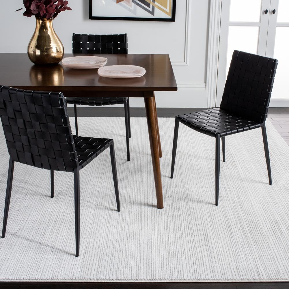 SAFAVIEH Vision Collection Square Rug - 10' Square, Ivory Grey, Modern Ombre Design, Non-Shedding & Easy to Clean, Ideal for Living Room, Bedroom, Dining Space (VSN606K)