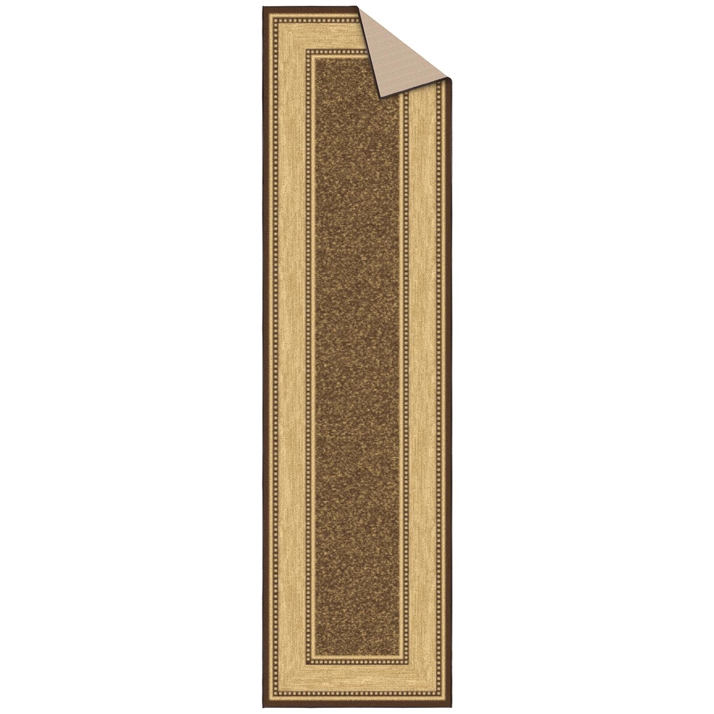 Ottomanson Hallway Runner Rug 2'7" x 9'6" – Non Slip Rubber Backed