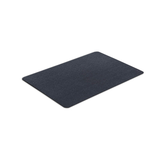 VersaTex Multi-Purpose Recycled Rubber Floor Mat for Indoor or Outdoor Use, Utility Mat for Entryway, Tool Bench, Garage, Under-Sink, Patio, and Door ; 24" x 36", Black