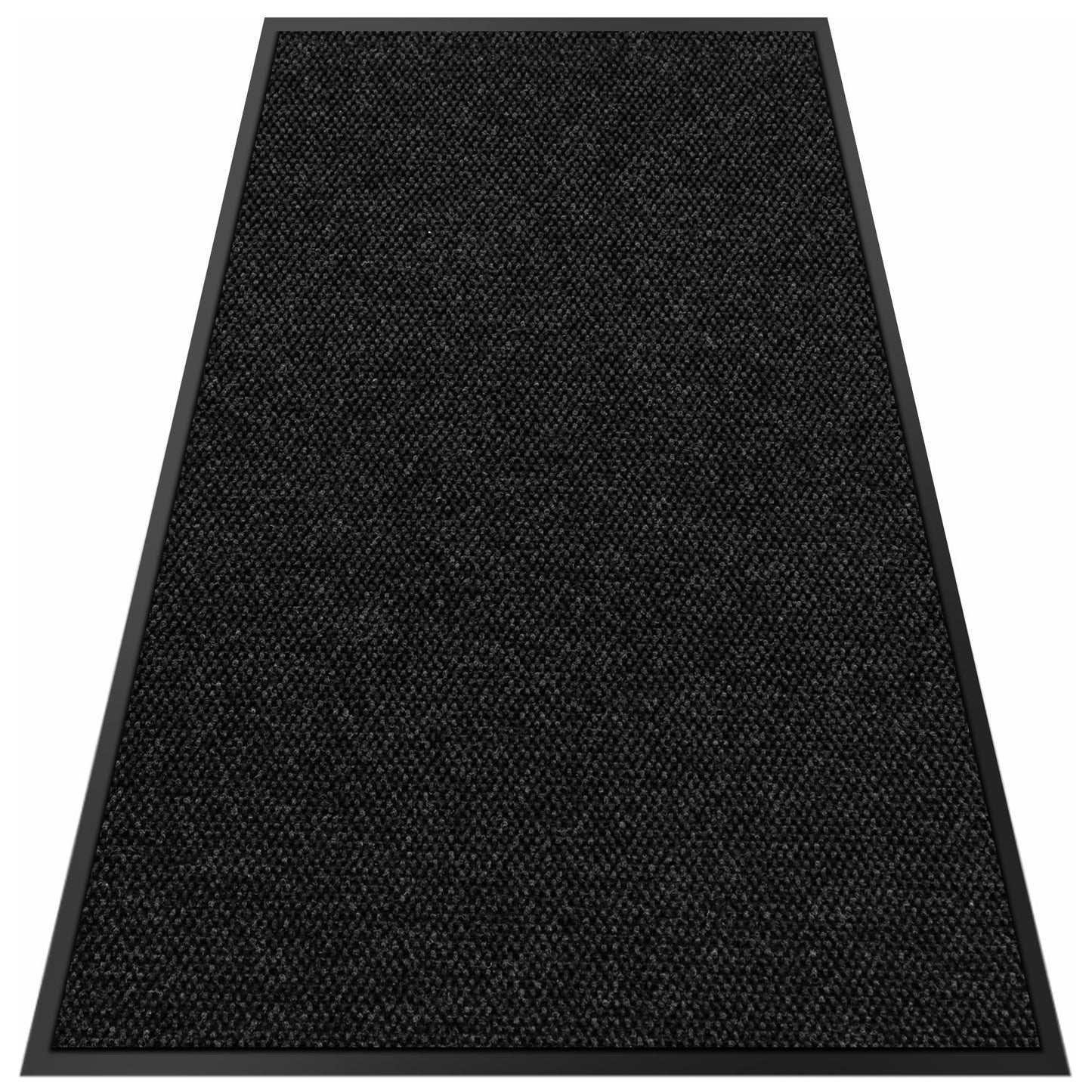4′ x 6′ Front Doormat Indoor Outdoor Entrance, Commercial Door Mat Heavy Duty Trap Dirt and Moisture Entryway Floor mat, Custom Size Non Slip Rubber Backing Welcome Mat for High Traffic Area