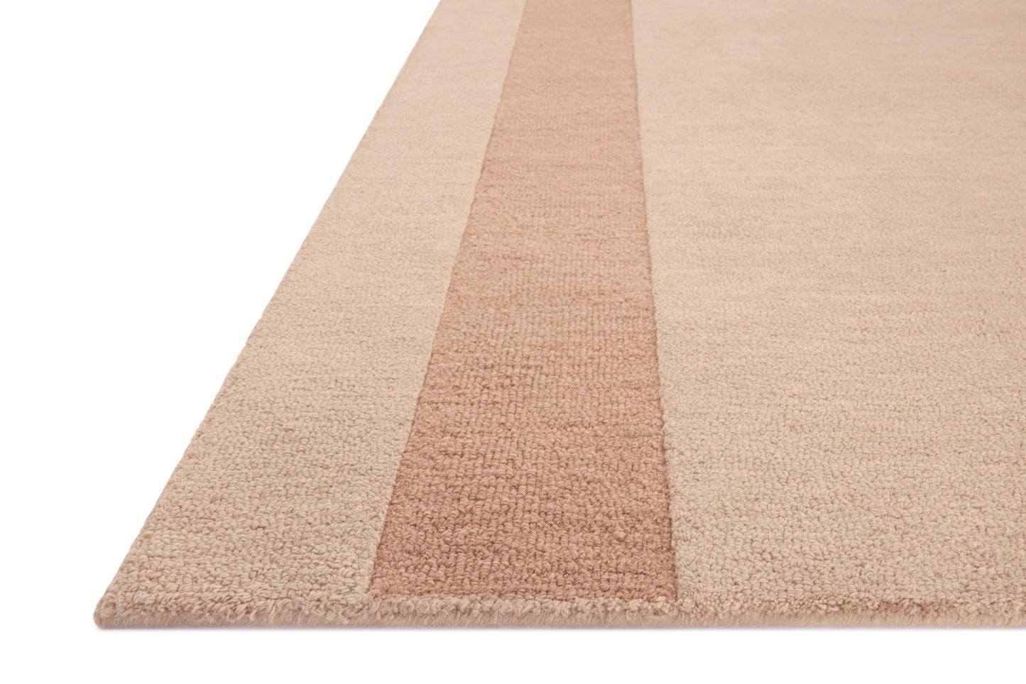 Loloi Leanne Ford Craven Collection CVN-01 Blush/Rose 5'-0" x 7'-6" Area Rug Geometrical, Patterned, Neutral, Living Room, Bedroom, Dining Room