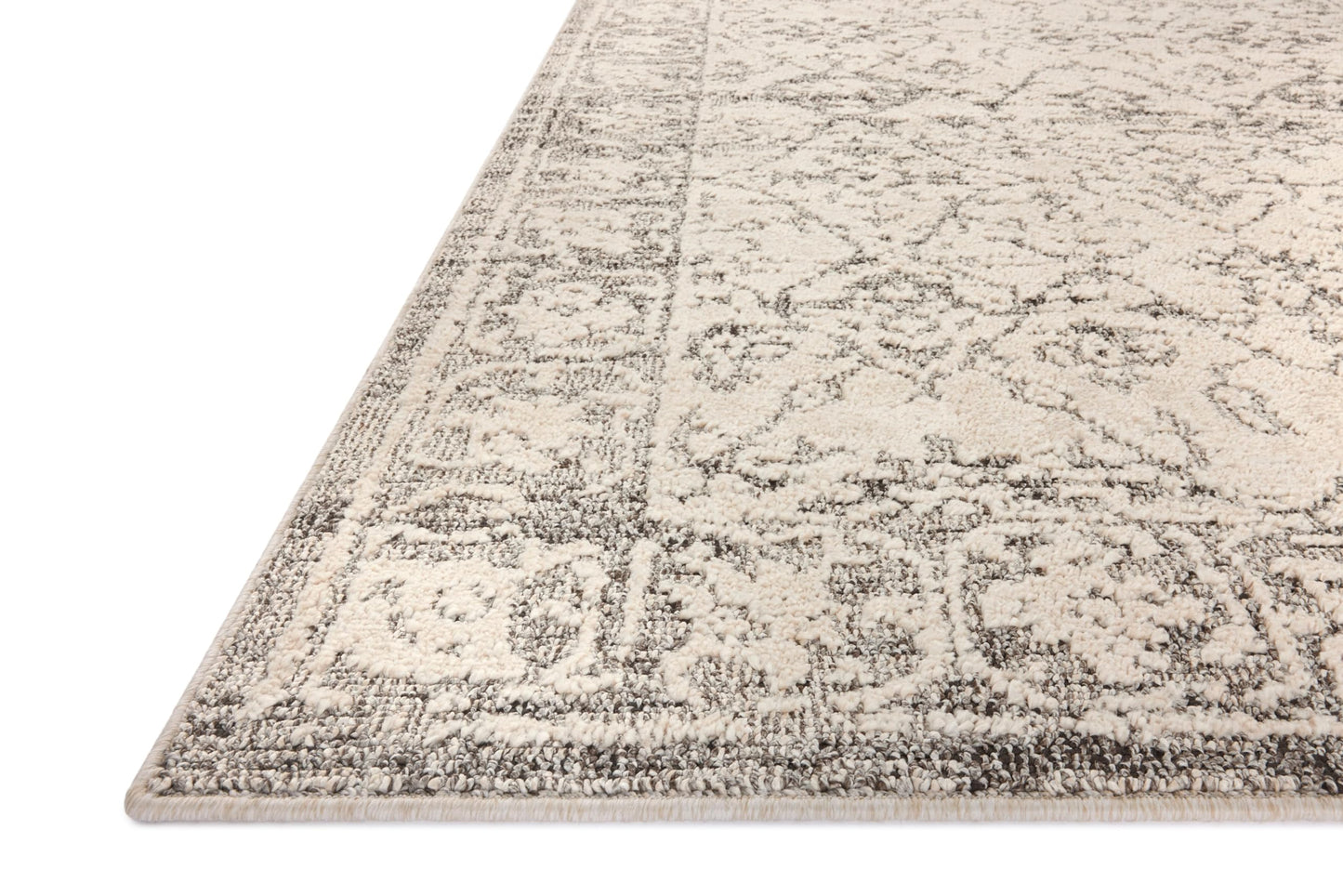 Loloi Magnolia Home by Joanna Gaines Gigi Collection GIG-02 Ivory/Stone 2'-7" x 7'-6" Runner Rug