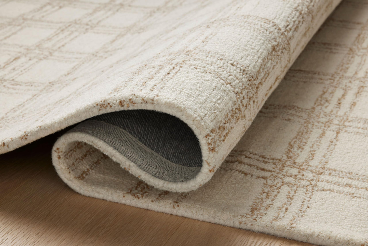 Loloi Chris Loves Julia Polly Collection POL-12 Cream/Sand 7'-9" x 9'-9" Area Rug