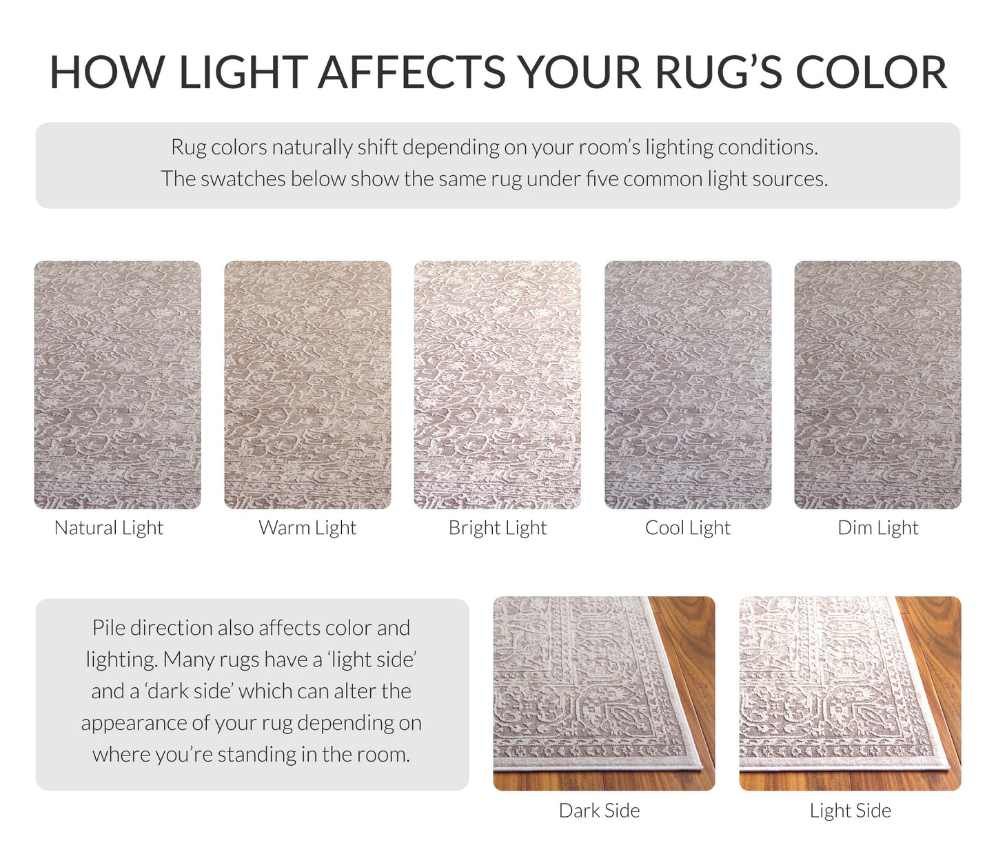 SAFAVIEH Area Rug 9x12 - Reflection Collection - Large - Beige & Cream, Non-Shedding & Easy Cleaning, Ideal for Living Room, Bedroom, Dining Space (RFT670A)