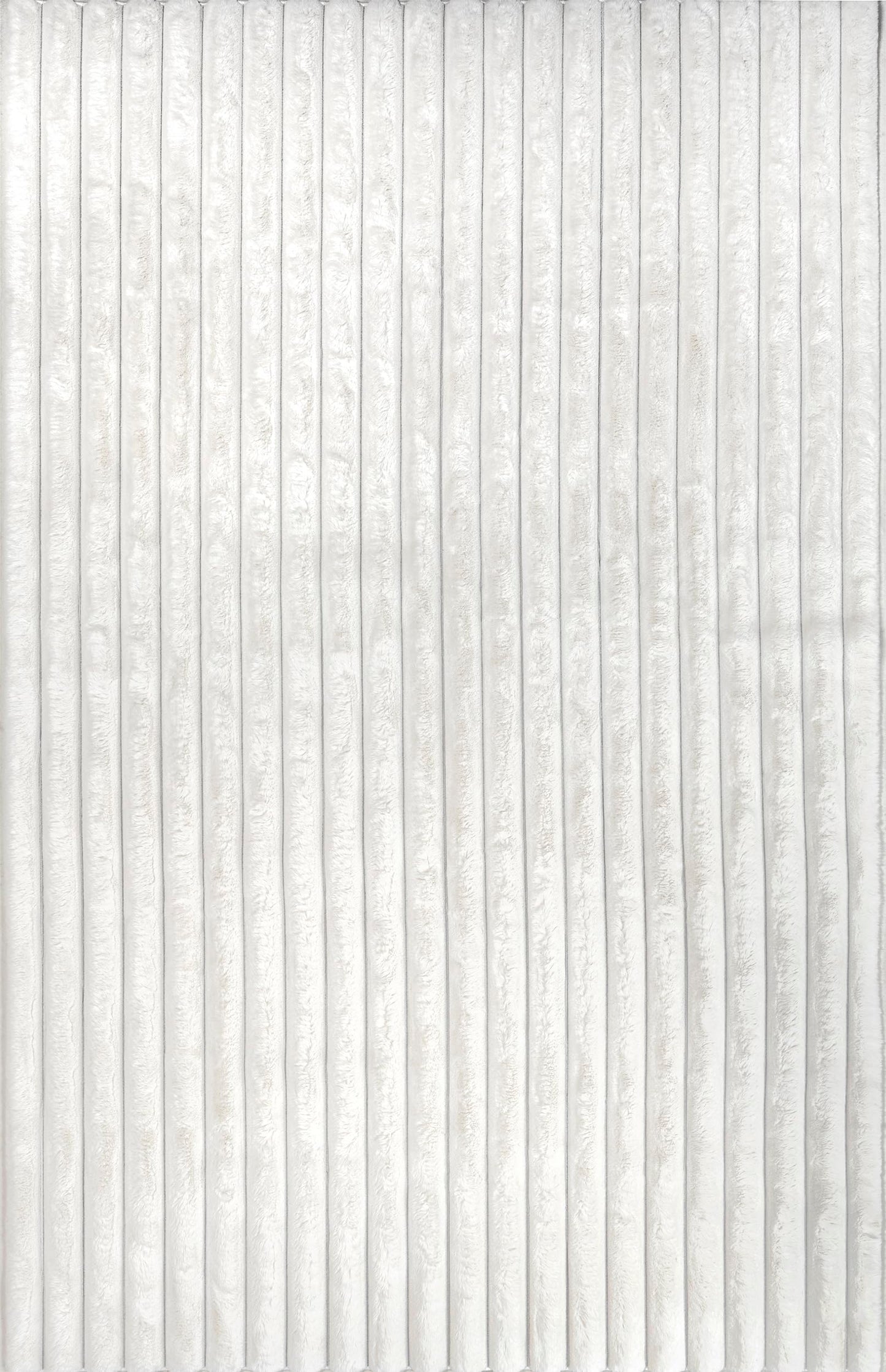 Nuloom SuperiorWash Collection Kai Off-White, 7'6" x 9'6", Fluffy and Cozy, High Traffic, Stain Resistant, Easy Clean, Durable Washable Area Rug for Bedroom, Living Room, Dining, Den, Foyer, Entryway