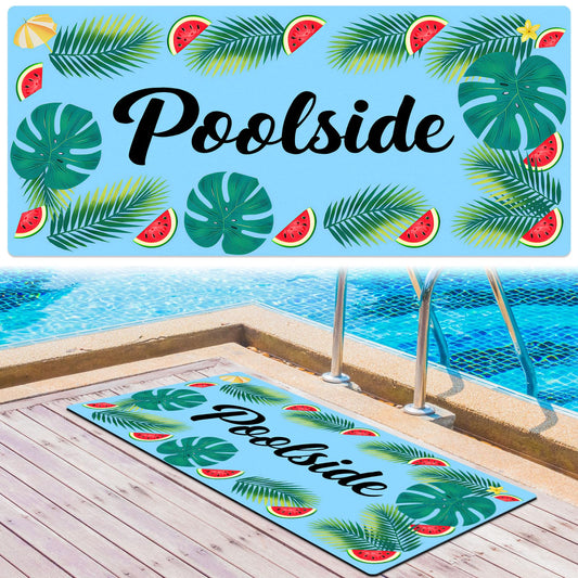 Tangren Poolside Mats for Edge of Pool, 48 x 24 Inch