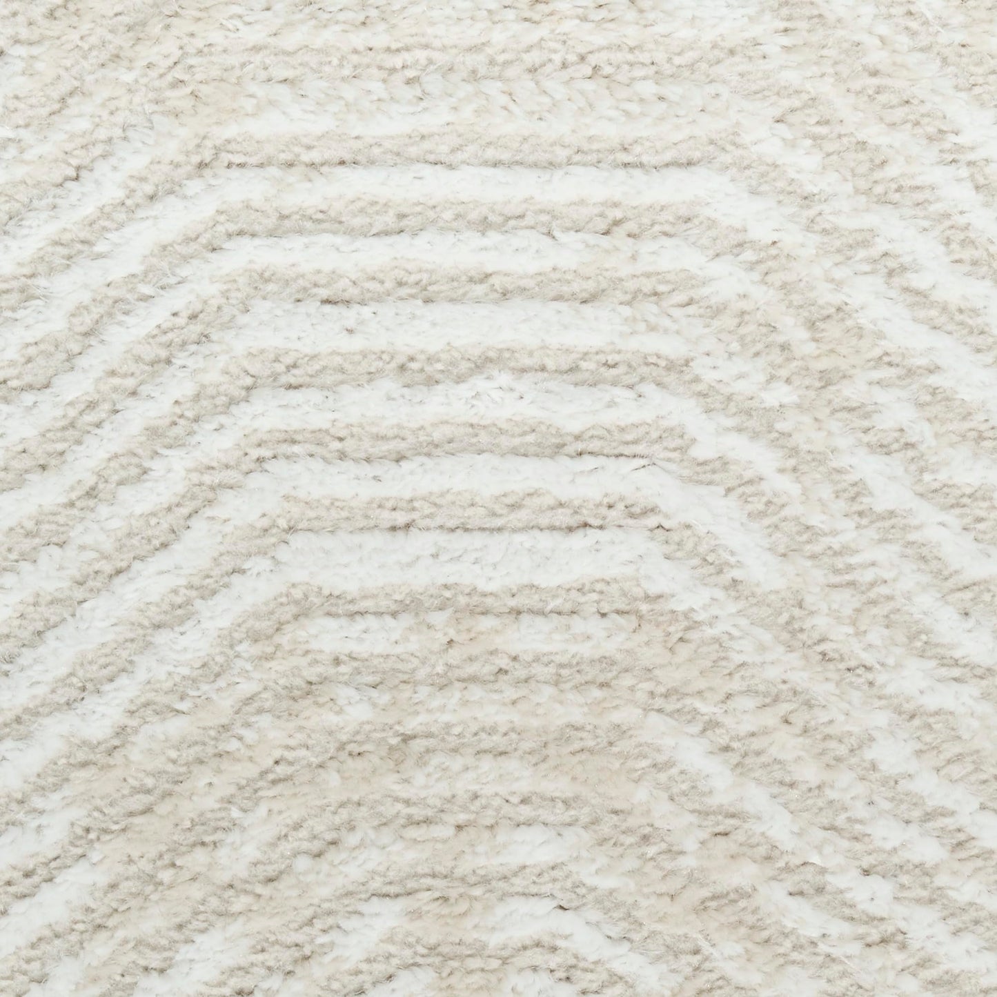 Nourison Home Dekor Ivory Beige 5'3" x 7' Area Rug - Easy Clean, Non Shedding, Bed Room, Living Room, Dining Room, Kitchen (5' x 7')