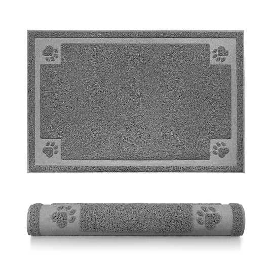 Pet Feeding Mat for Large Dogs and Cats 35" x 25" Flexible and Waterproof Dog Bowl Mat for Food and Water, Easy to Clean Dog Food Mat with Non Slip Backing