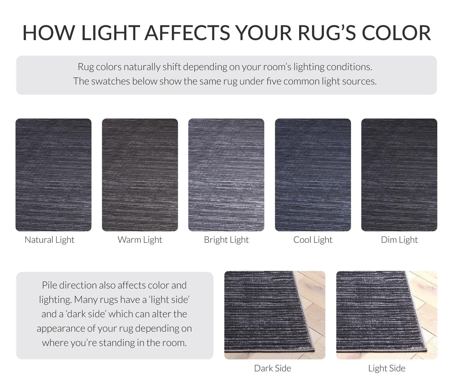 SAFAVIEH Vision Collection Area Rug - 4' Square, Grey, Modern Ombre Design, Non-Shedding & Easy to Clean, Ideal for Living Room, Bedroom, Dining Space (VSN606D)