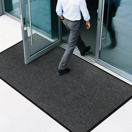 3' X 4' Durable Front Door Mat Indoor Outdoor Entrance, Commercial Door Floor Mat Heavy Duty Non-Slip Backing Entryway Doormats, Outdoor Mat for Home Entrance & Commercial High Traffic Area