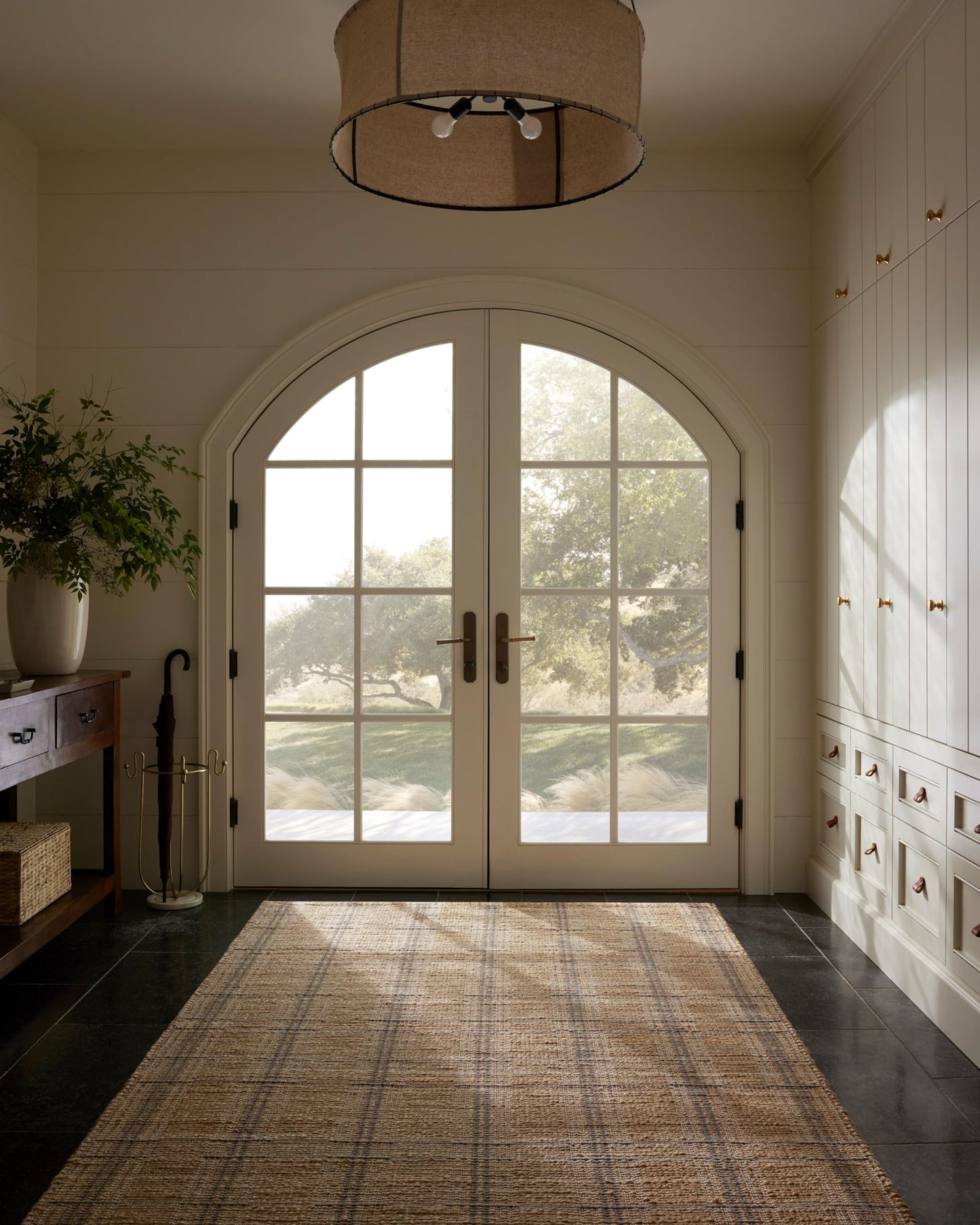 Loloi Chris Loves Julia Judy Collection JUD-02 Natural/Stone 5'-0" x 7'-6" Area Rug
