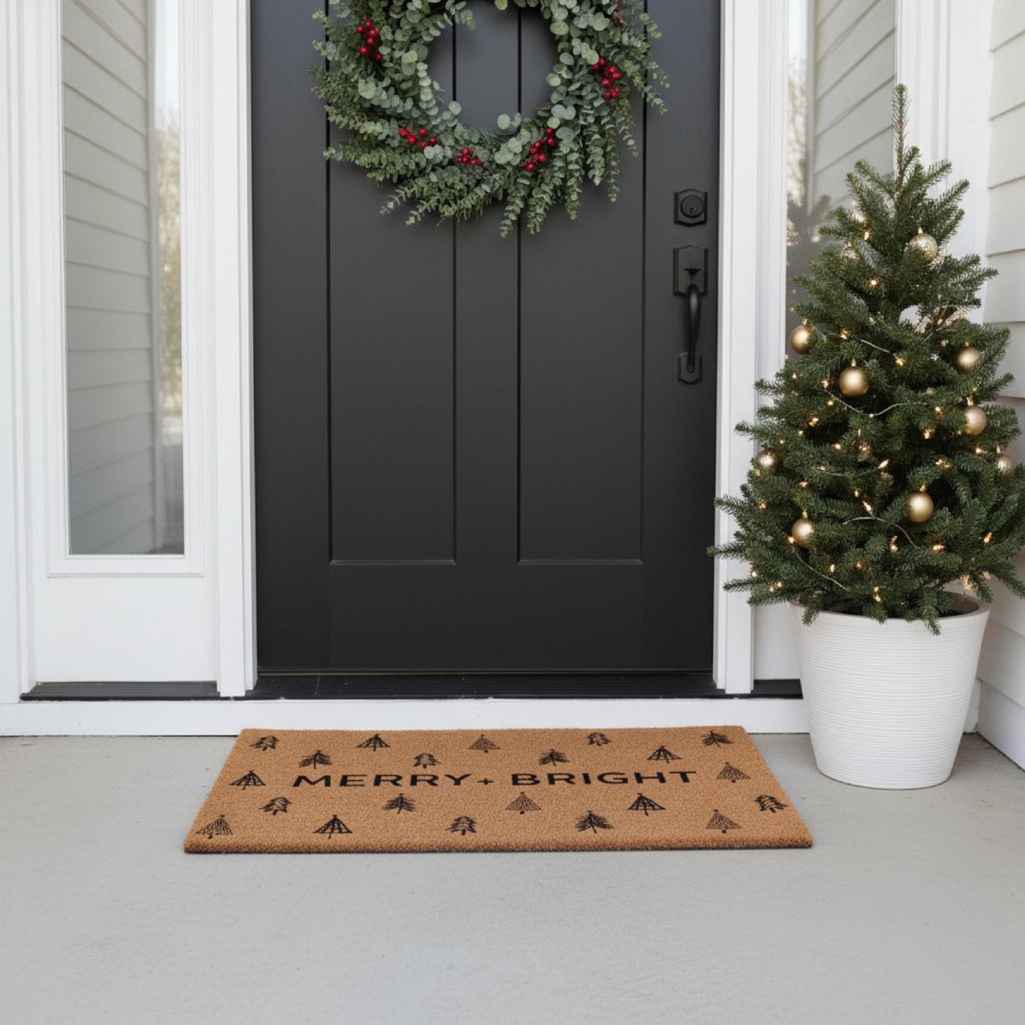 Calloway Mills 109112448 Merry Tree Farm Doormat 24" x 48"