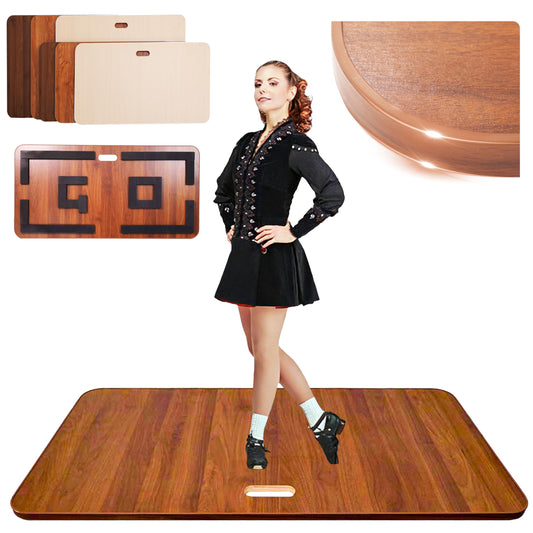 PreGymnastic Tap Board for Dancing at Home, Dance Floor, Portable Tap Board,Ideal for Dancers Home & Outdoor, Two Sizes and Three Colors
