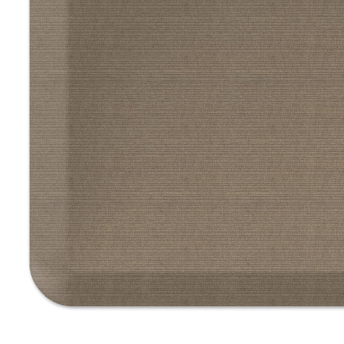 NewLife by GelPro Anti-Fatigue Designer Comfort Kitchen Floor Mat, 20"x32", Grasscloth Pecan Stain Resistant Surface with 3/4” Thick Ergo-Foam Core for Health and Wellness
