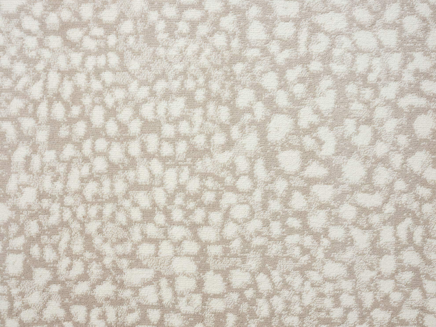 Abani White Cheetah Print Area Rug | 6' x 9' Beige Antelope/Leopard/Deer Animal Print Pattern |Carpet for Living Room, Bedroom, Office