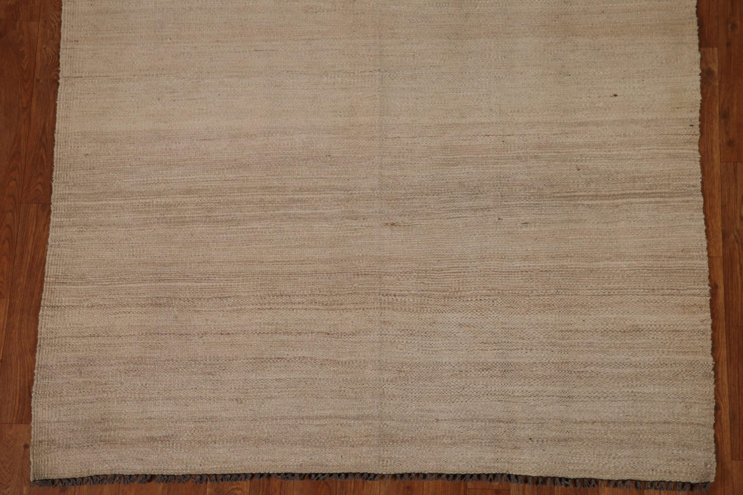 Rug Source Southwestern Collection, 4x6 Kilim Rug, Hand Woven Beige & Ivories Stripe Rug, Oriental 100% Wool Carpet for Foyer, Entryway and Hallway