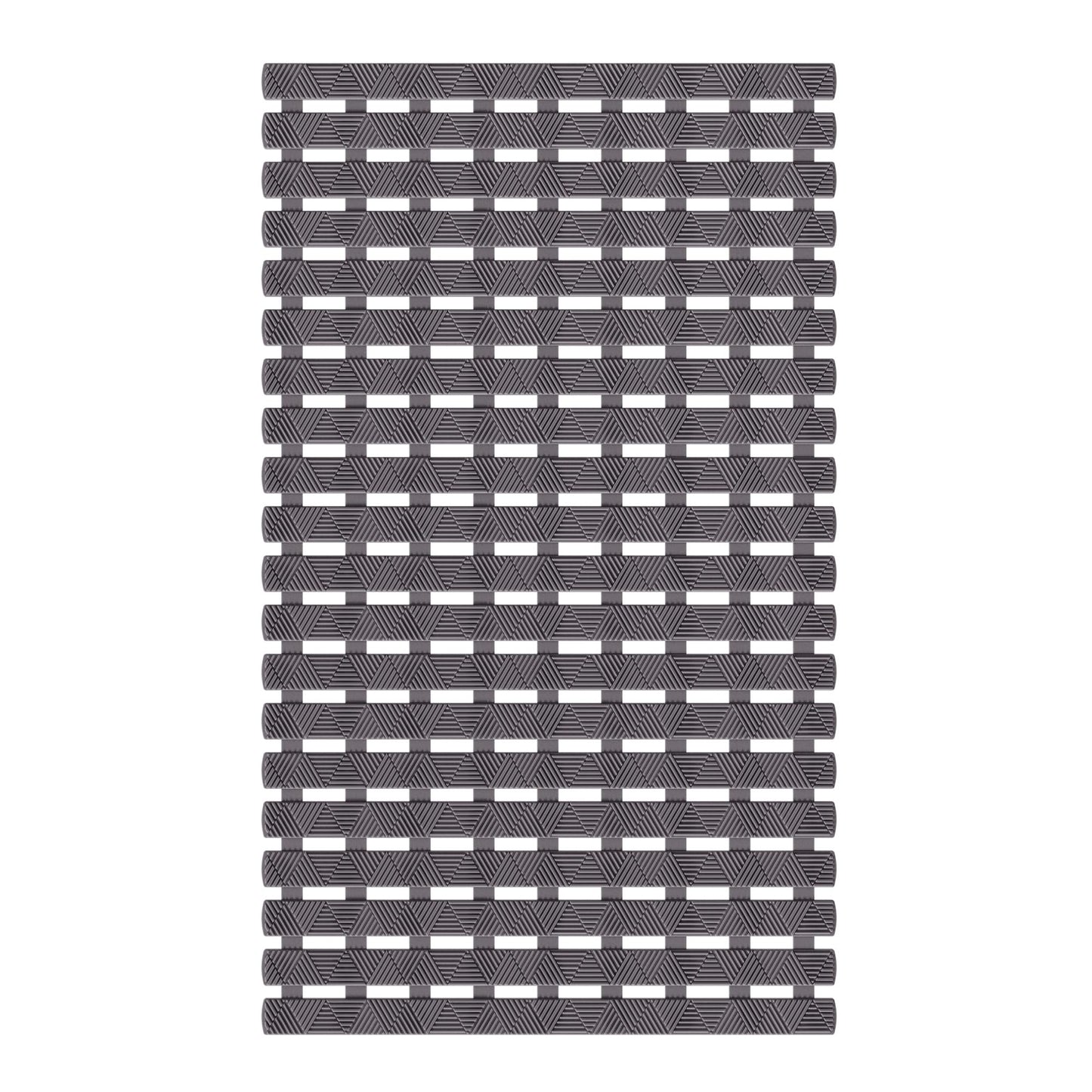 Bathtub Mat Non Slip - for Inside Bath Tub & Shower, Small 27x16 Inch, 180 Strong Suction Cups, Soft Textured Surface, Fast Drain & Quick Dry, Bathroom Safety Mat, Dark Gray, Matace