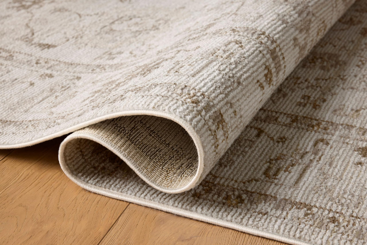 Loloi Magnolia Home by Joanna Gaines Pace Collection PAC-01 Natural/Stone 9'-6" x 12'-3" Area Rug