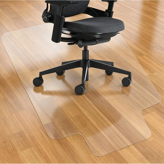 Office Chair Mats, Clear Chair mat for Hard Floors 36 x 48 Inches Transparent Floor Mats for Hardwood Floors for Office & Home