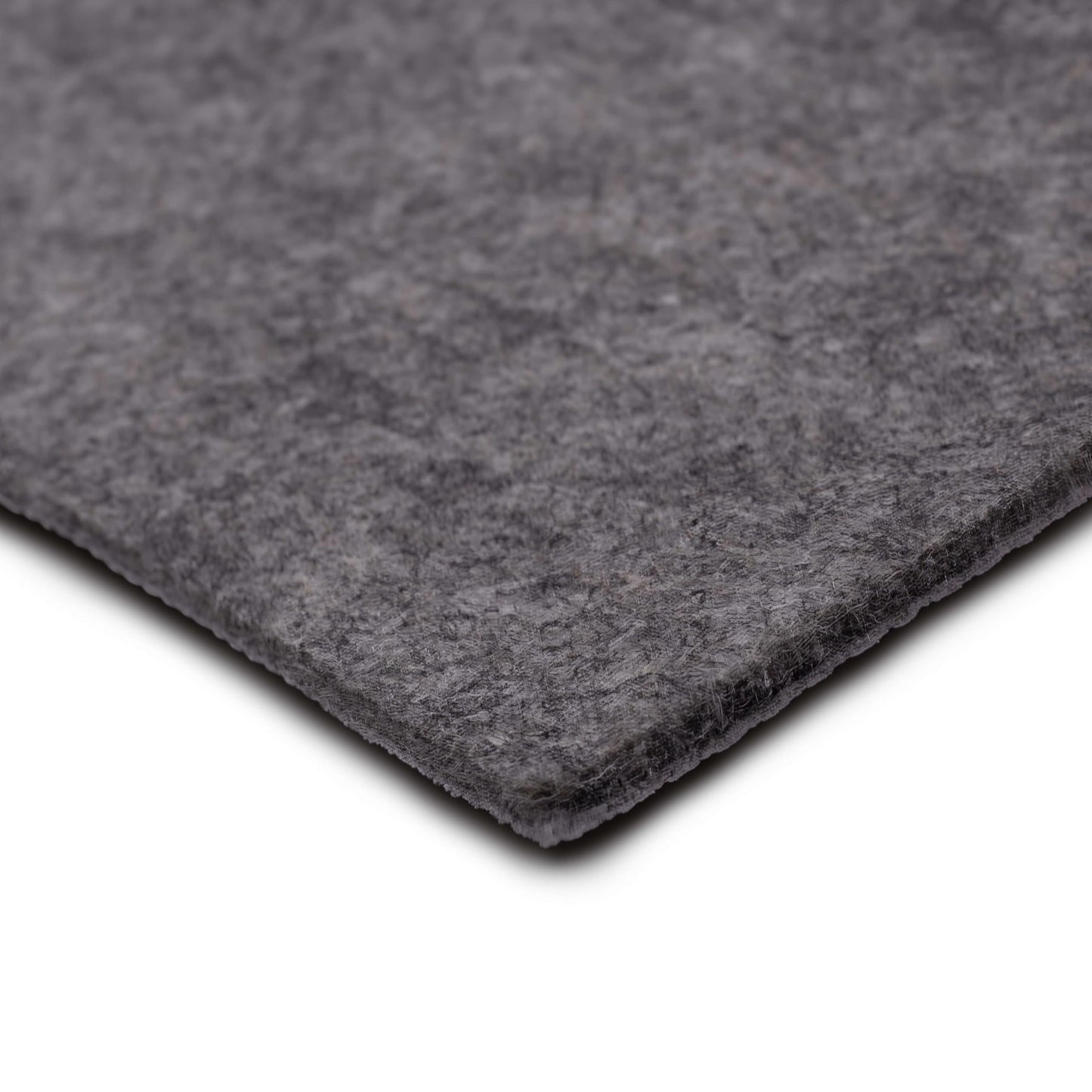 Mohawk Home 8' x 10' Premium Luxury Non Slip Rug Pad 1/4 Thick Dual Surface Felt + Rubber Gripper - Safe for All Floors, Synthetic Fiber, Grey