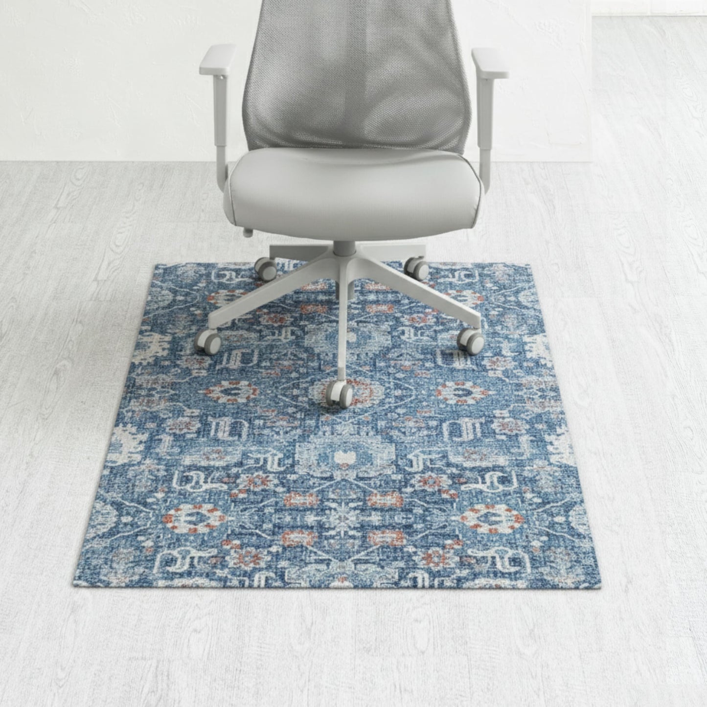 Anji Mountain Rug'd Office Chair Mat for Carpet & Hardwood Floor - Jacquard Woven, Anti-Slip Backing, Low Pile, Floor Protector Desk Chair Mat, Office Rugs for Rolling Chairs (Alta - 36" x 48")