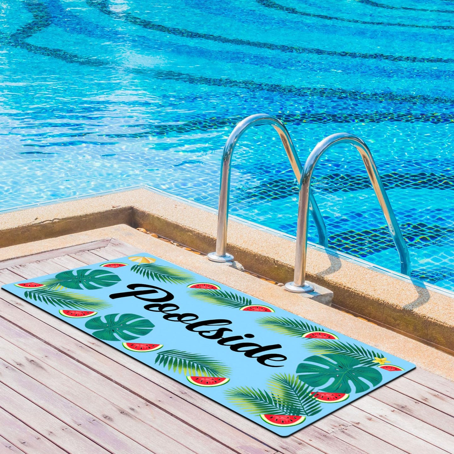 Tangren Poolside Mats for Edge of Pool, 48 x 24 Inch