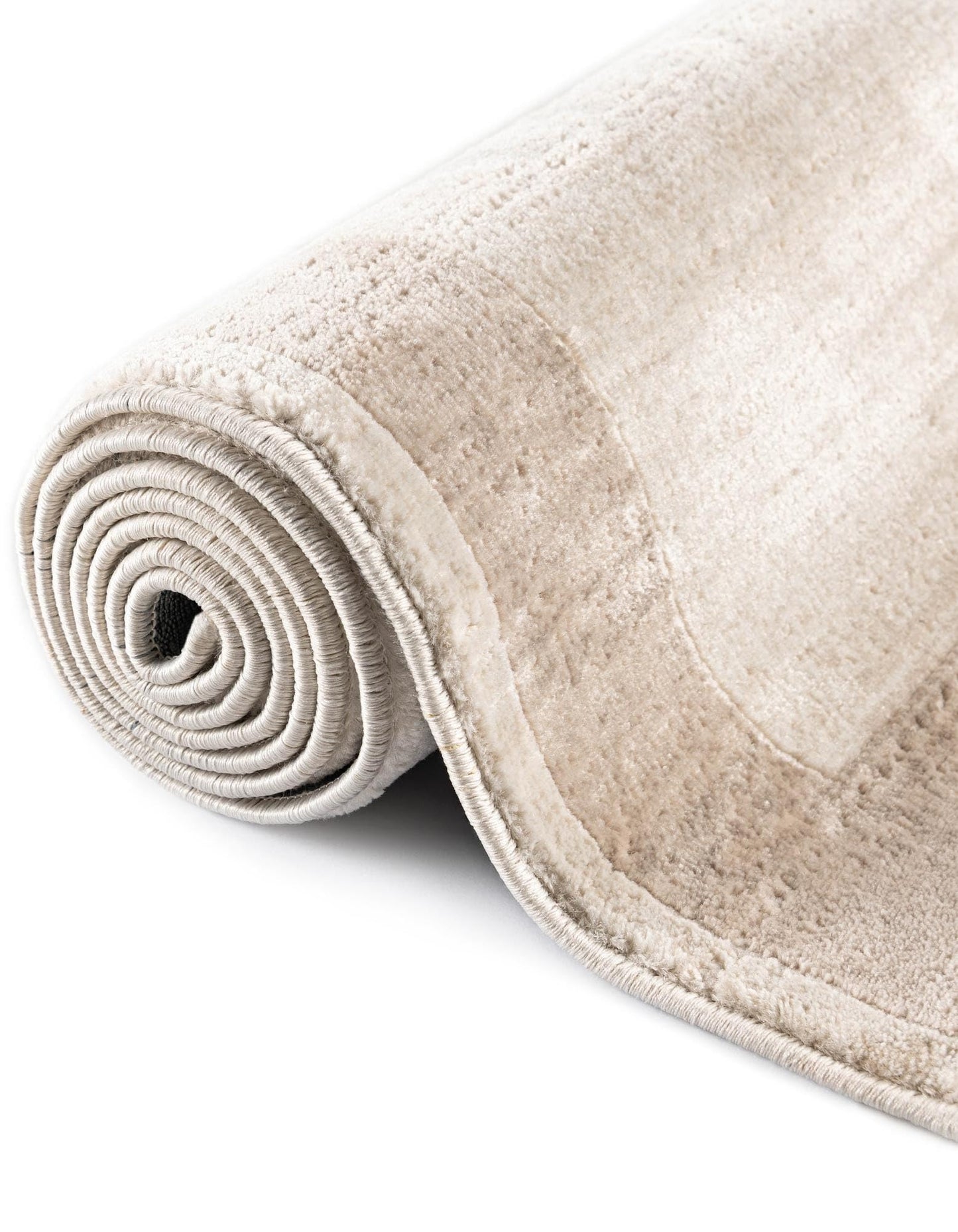 Rugs.com - Uptown Rug – 2' x 3' 1 Beige Easy-Clean Rug – Ideal for Entryways, Kitchens, and Small Accent Spaces