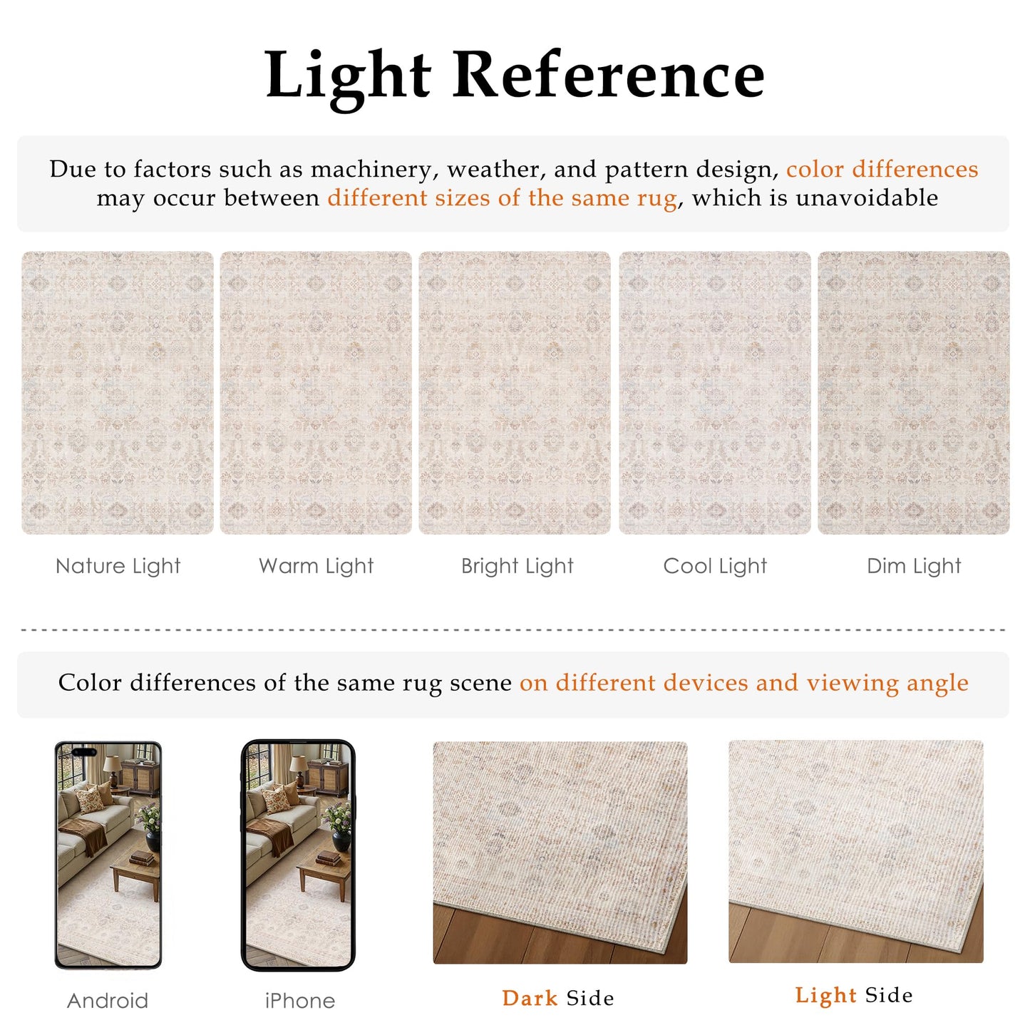 WondRg 2x6 Washable Neutral Hallway Runner Rug Kitchen Beige Modern Low Pile Non Slip Area Rug Soft Floral Stain Resistant Carpet Distressed Door Mat Entryway Bedroom Living Room Indoor Stair
