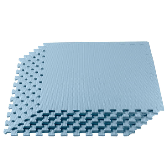 We Sell Mats 1/2-inch Multi-Purpose, Sky Blue, 16 Sq Ft (4 Tiles)